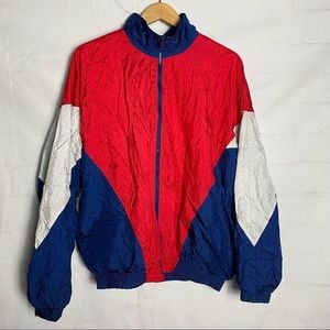 Vintage Multicolor Track Jacket
